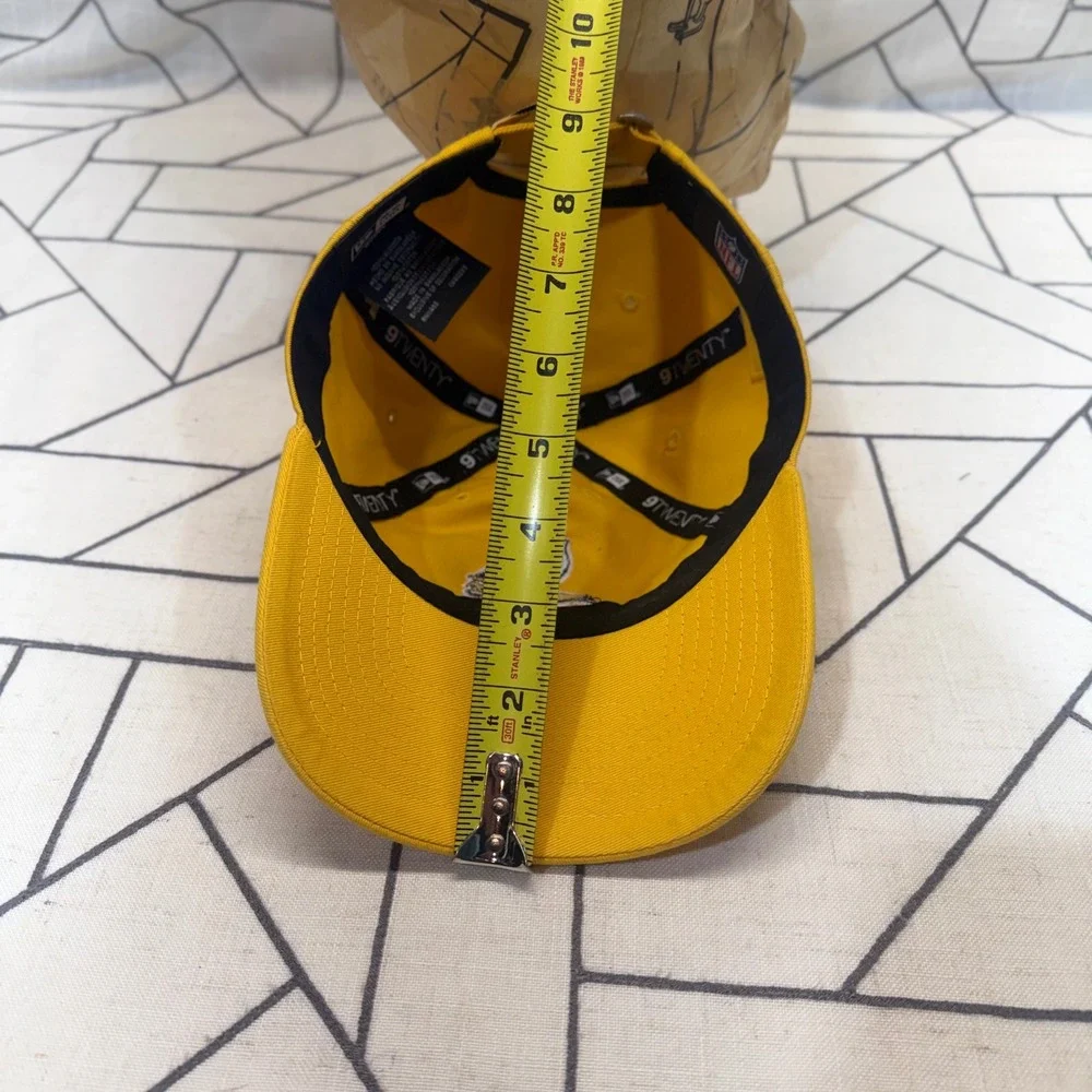 New Era Minnesota Vikings Hat OSFA Yellow 9TWENTY Adjustable Cap Women